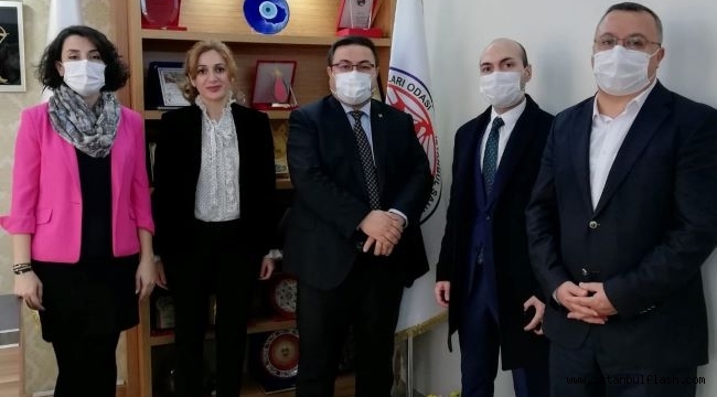 Halk Bankası Bölge Koordinatörü ve Bölge Pazarlama'dan Kooperatifimize ziyaret