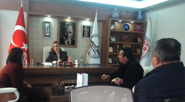 Türkiye Hayat emeklilik Bölge Müdürü Alçin ve ekibinden Kooperatifimize ziyaret