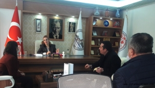 Türkiye Hayat emeklilik Bölge Müdürü Alçin ve ekibinden Kooperatifimize ziyaret