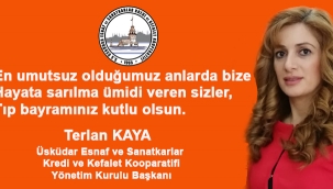 Başkanımızdan Tıp Bayramı Kutlaması