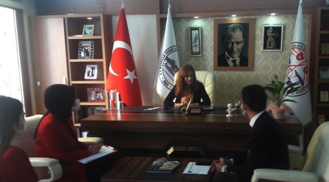 İBB Halkla ilişkiler Daire Başkanlığından Kooperatifimize Kadınlar Günü Ziyareti