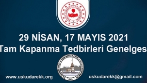 Tam Kapanma Tedbirleri Genelgesi