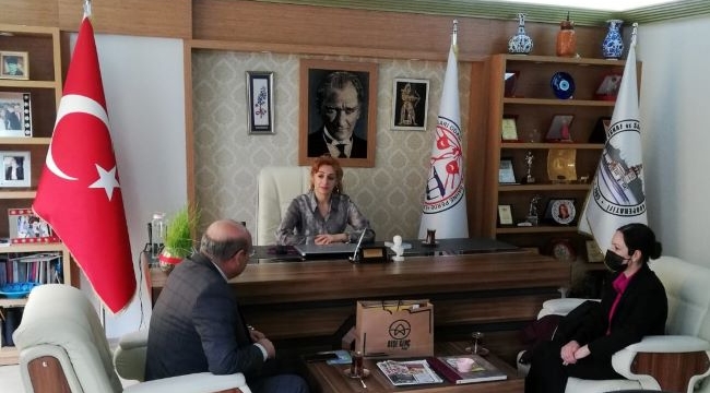 Üsküdar PTT Müdürü Abdurrahman Aygöl'dan Kooperatifimize Ziyaret