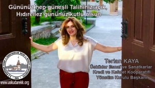 Gününüz hep güneşli talihiniz açık, Hıdırellez gününüz kutlu olsun