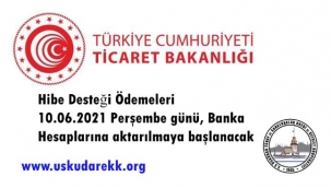 Hibe Desteği Ödemeleri Başlıyor.
