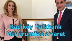 Başkanımızdan Kadıköy Halkbank Müdürümüze Ziyaret