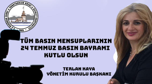 24 TEMMUZ BASIN BAYRAMI KUTLU OLSUN