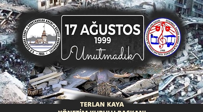 17 AĞUSTOS 1999 UNUTMADIK