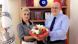 Halk Bankası Şube Müdürümüz Boyacıoğlu'ndan Başkanımıza Ziyaret