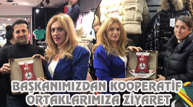 BAŞKANIMIZDAN KOOPERATİF ORTAKLARIMIZA ZİYARET